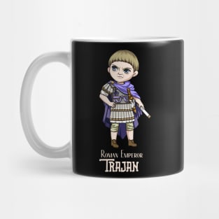 Conqueror of the Ancient World: A Regal Design Honoring Emperor Trajan Mug